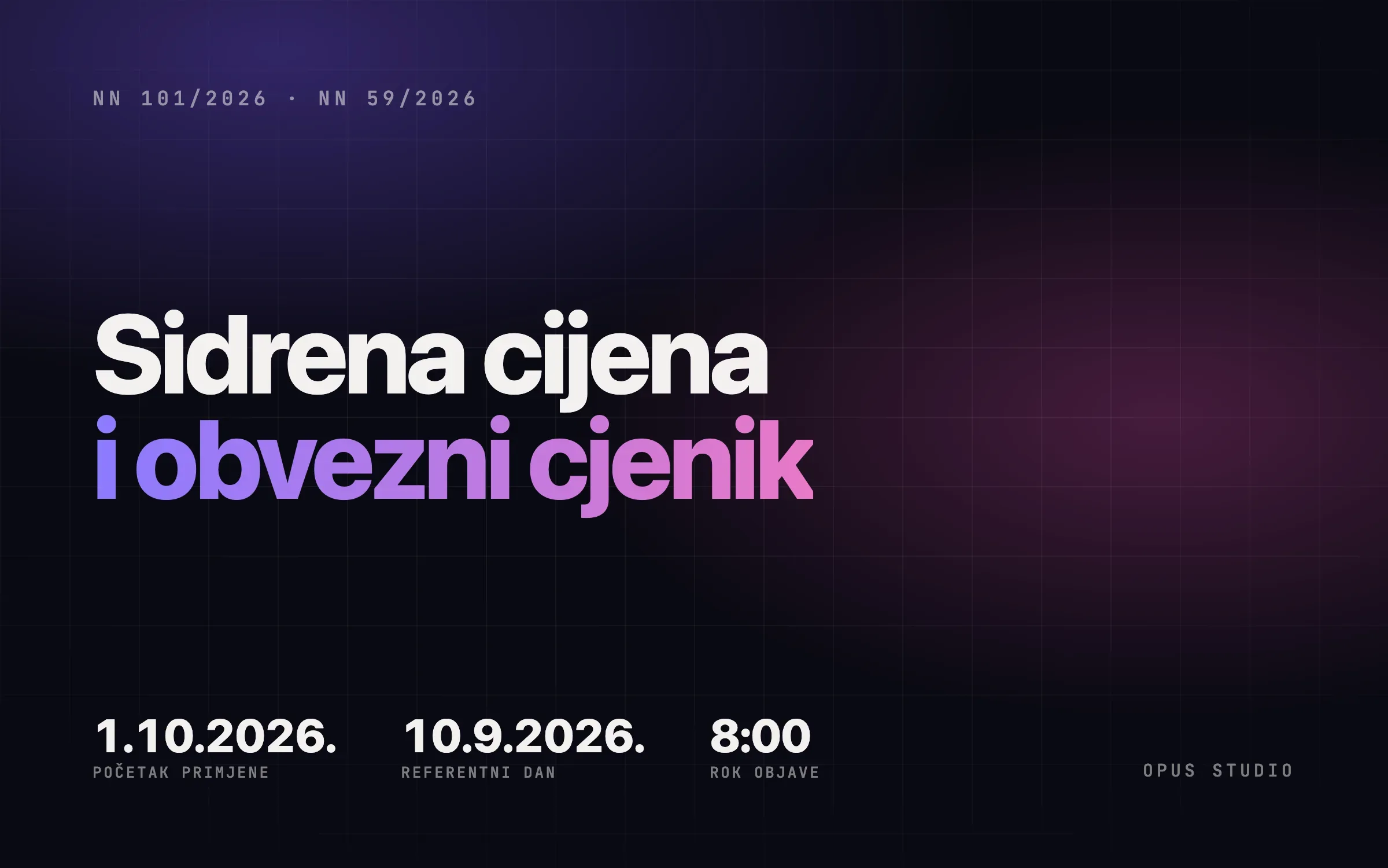 Sidrena cijena i obvezni cjenik: što od 1.10.2026. mora svaka firma s web stranicom