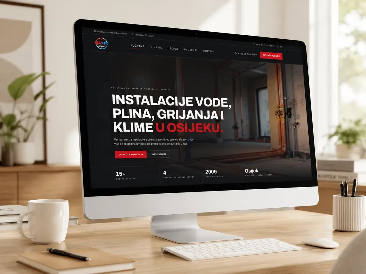Koliko košta izrada web stranice u 2026.? Realni cjenik