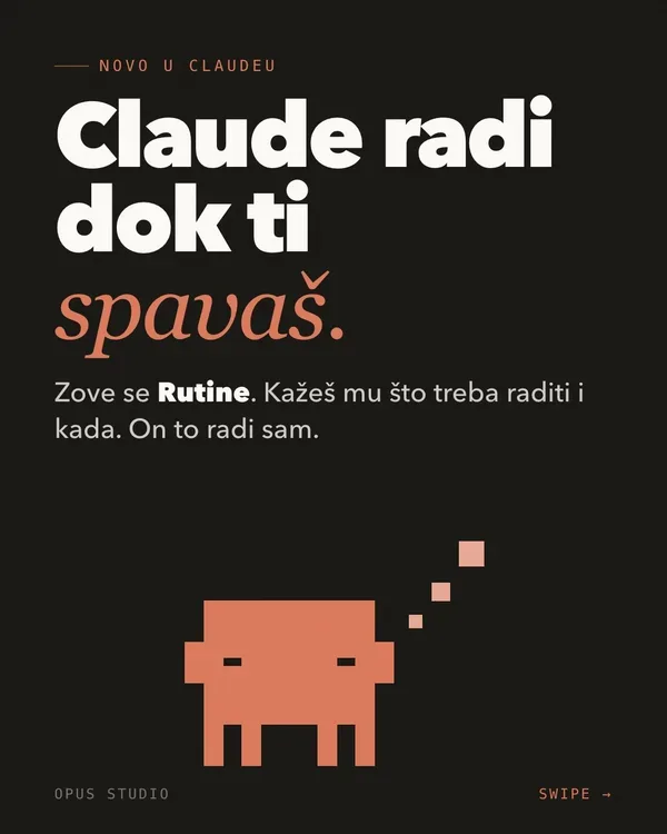 Rutine u Claudeu