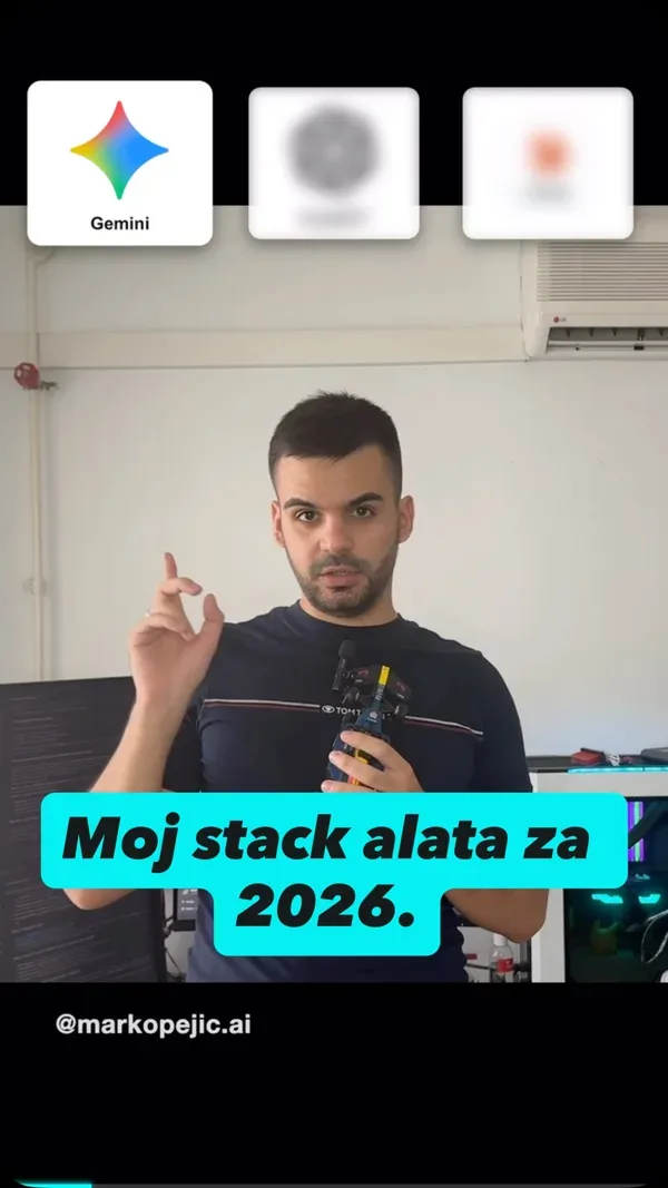 Moj izbor AI alata