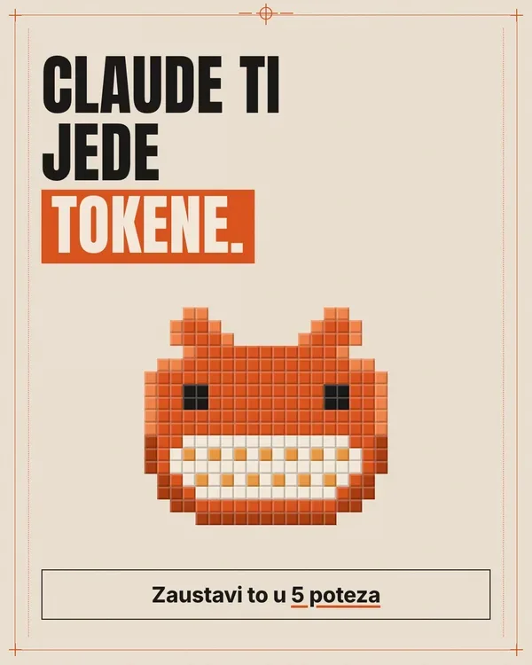 Kontekst i tokeni u Claude Codeu