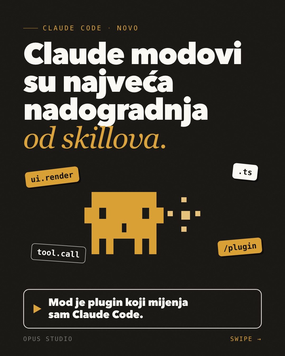 Claude Code modovi: što su i kako napraviti svoj